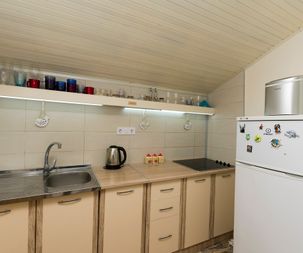 Kitchen of apartment for rent with amazing sea view Utjeha Montenegro